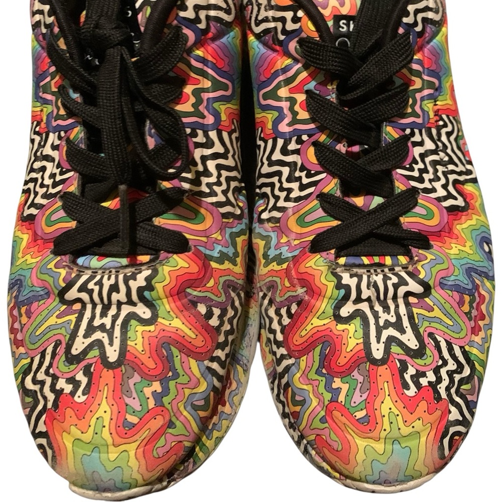 Big Kids Skechers Street x Jen Stark: Uno - Infinite Drip Sneakers Sz. 4